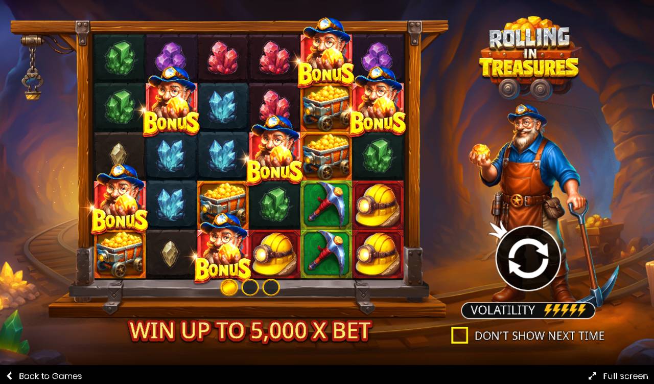 Rolling In Treasures (Pragmatic Play) Image 1